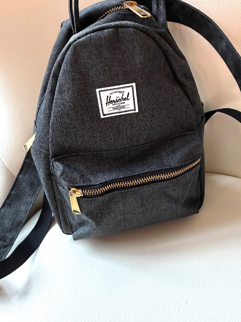Herschel Supply Co. Nova Mini Backpack In Black Crosshatch (Dark Gray)